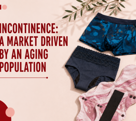 Reusable incontinence private label products including absorbent underwear, boxer briefs and washable pads